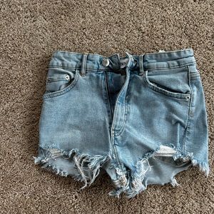 Zara Blue jeans shorts